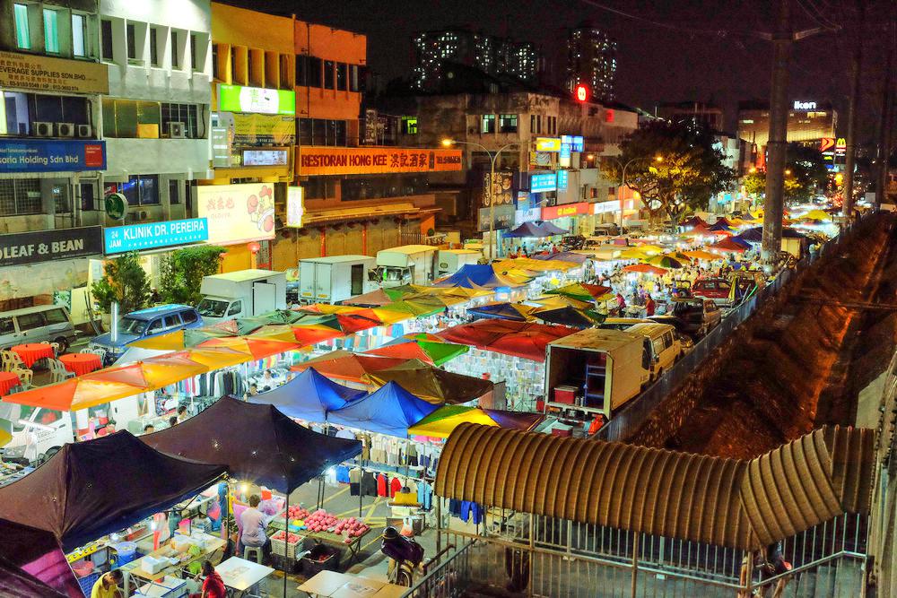 Taman Connaught Best night markets in Kuala Lumpur