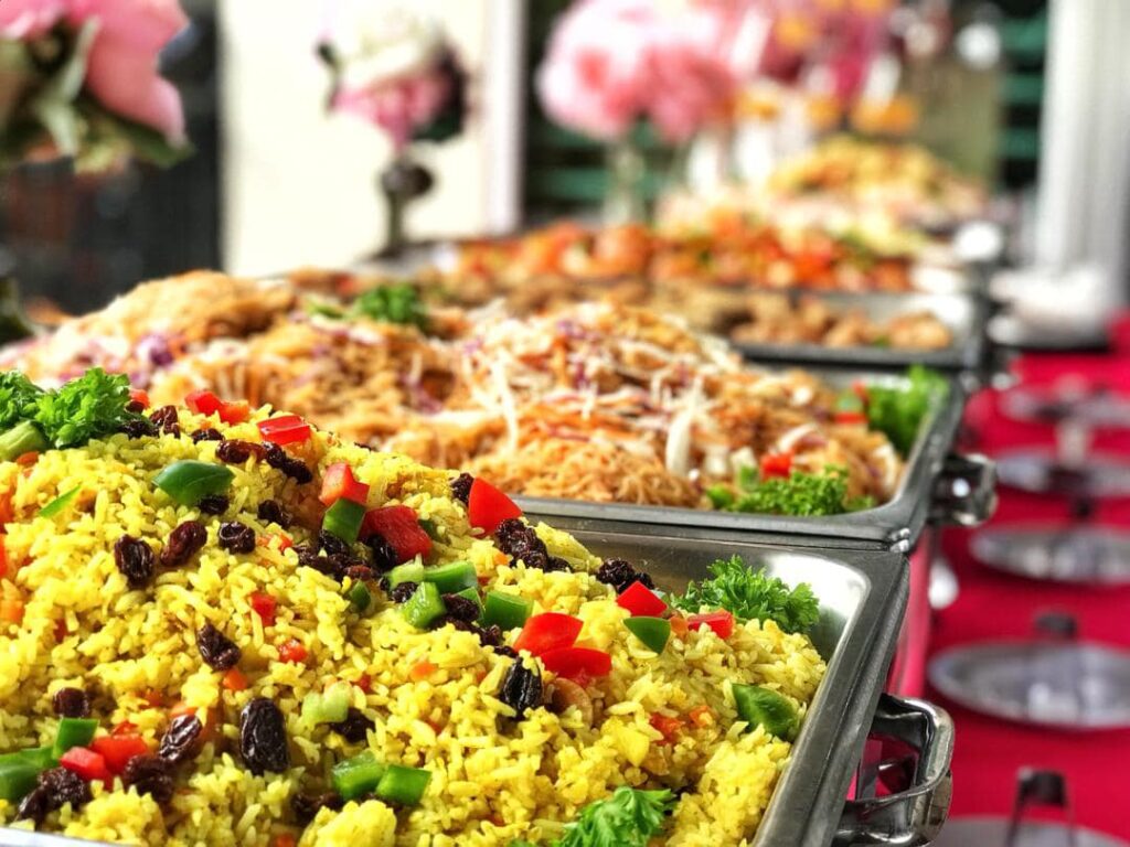 raya open house caterers
